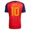 Spania Dani Olmo #10 Hjemmedrakt VM 2026 Kortermet